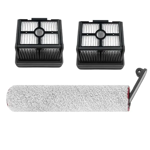 Set 1 perie si 2 filtre PAA-home® compatibile cu aspiratoarele Dreame H12 Pro / H12 Plus / M13 Beta / H13 Pro Plus