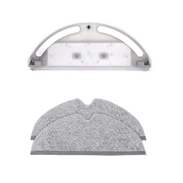 Set 1 rezervor de apa si 2 lavete praf Paa-home compatibil cu Xiaomi Roborock / Xiaowa S5 S6 S50 S51 S55 S60 S61 S65 E25 E35 E20