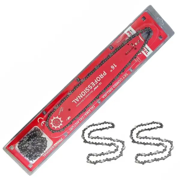 Set 1 x Lama + 2 x Lant 16 , 57 pinteni, 28.5 dinti, pas 3 8, grosime 1.3mm