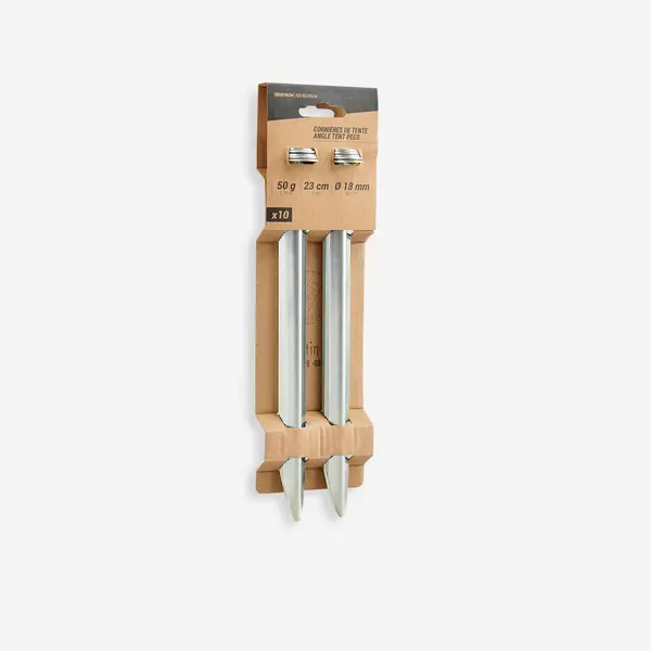 Set 10 cuie pentru cort, pentru teren moale sau instabil