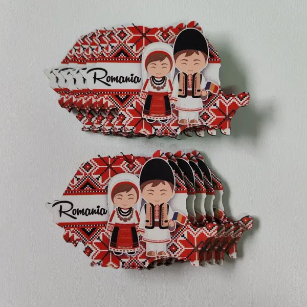 Set 10 Magneti de frigider Romania SVR83
