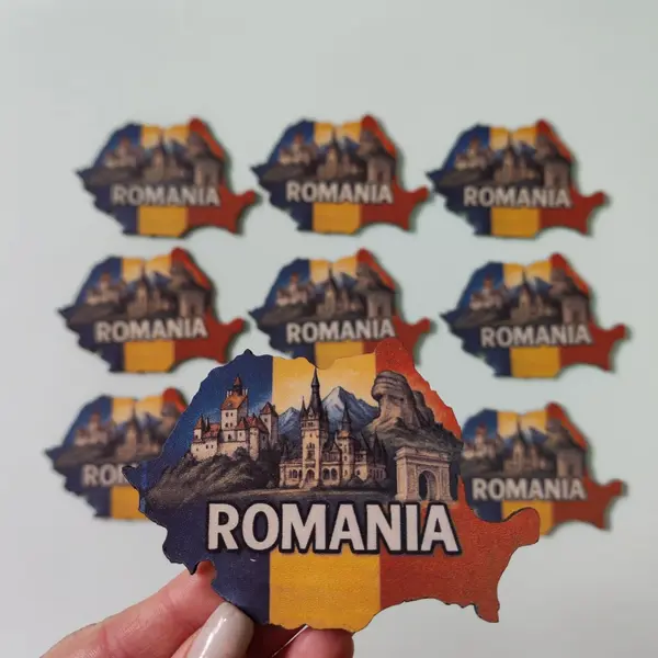 Set 10 Magneti de frigider Romania SVR87