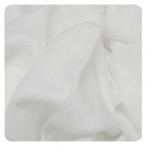 Set 10 museline bumbac 80x80cm Alb XKKO
