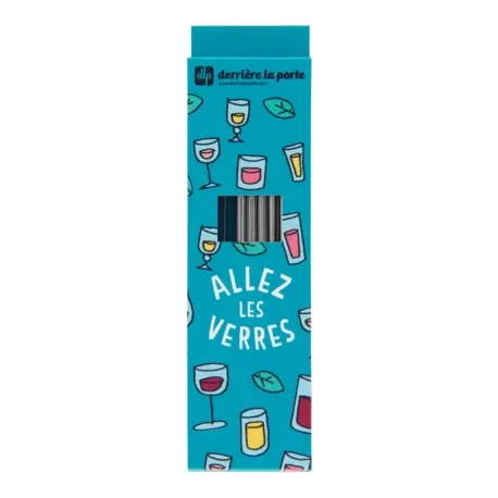 Set 10 paie reutilizabile - Allez les verres | Derriere la porte