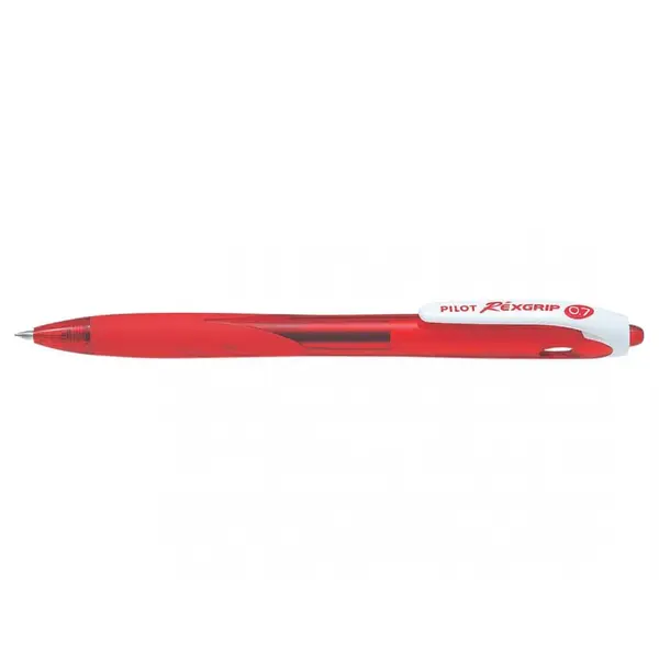 Set 10 pixuri cu bila Pilot Rexgrip diverse culori 0.7 mm cu click Set 10 pixuri cu bila Pilot Rexgrip diverse culori 0.7 mm cu click rosu