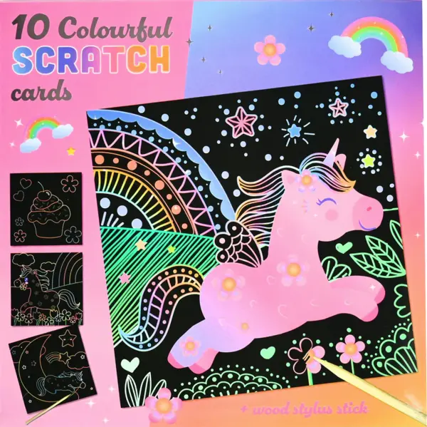 Set 10 Planse colorate de razuit - Unicorn | Wins Holland