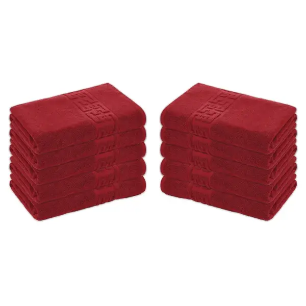 Set 10 Prosoape Baie, Bumbac 100%, 50x90cm, 550g m ², Greek