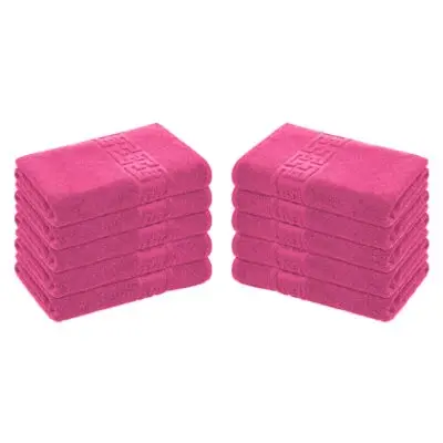 Set 10 Prosoape Baie, Bumbac 100%, 50x90cm, 550g m ², Greek
