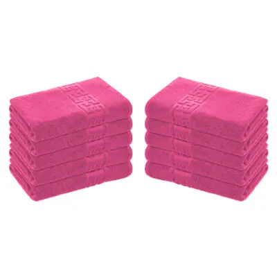 Set 10 Prosoape Baie, Bumbac 100%, 70x130cm, 550g m ², Greek