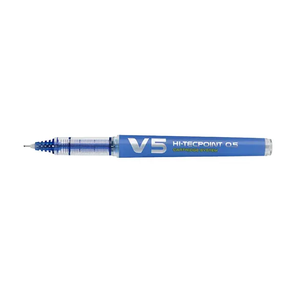 Set 10 rollere Pilot V5 Hi-tecpoint diverse culori 0.5 mm cu capcac Set 10 rollere Pilot V5 Hi-tecpoint diverse culori 0.5 mm cu capcac albastru