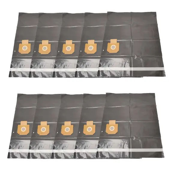 Set 10 saci PAA-home compatibili cu aspiratoarele Flex VCE 35 / 45 – Capacitate 45L si rezistenta ridicata