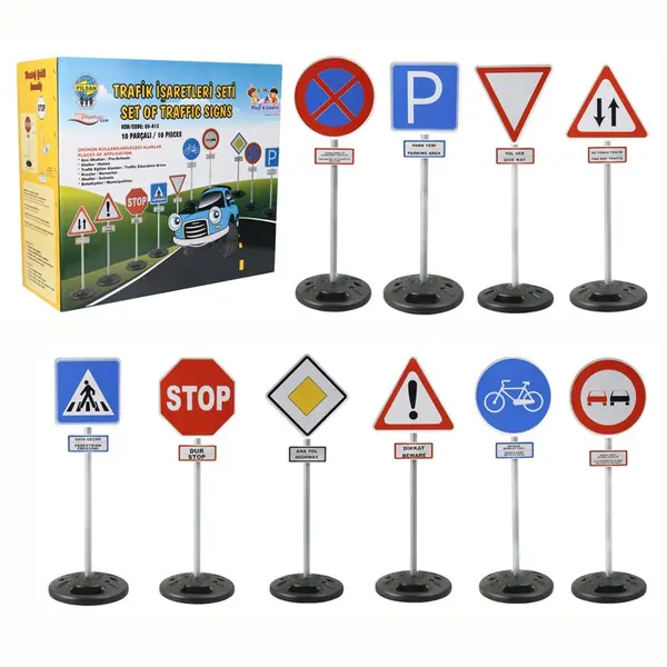 Set 10 Semne de circulatie mari