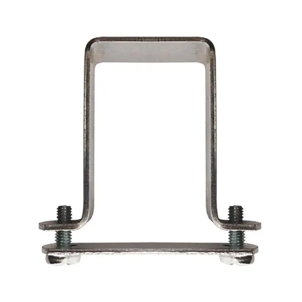 Set 10 x Brida Banda pentru Stalpi Rectangulari Dimensiuni Stalp 40x40 Mm Acoperire Vopsit Ral 6005