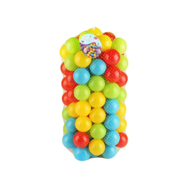 Set 100 bile multicolor 7 cm