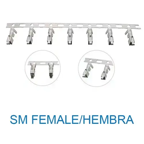 Set 100 de conectori SM mama
