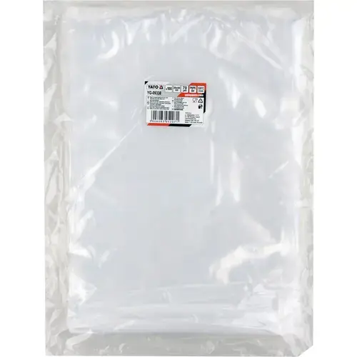 Set 100 saci de vidare Yato YG-09338, Poliamida/Polietilena, 250x300 mm (Transparent)