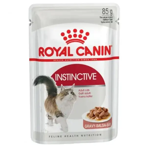 Set 12 buc x 85 gr Hrana umeda pentru pisici Royal Canin Instinctive Gravy