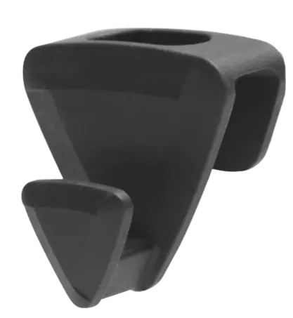 Set 12 carlige pentru umerase negru