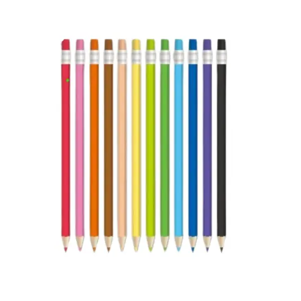 Set 12 creioane mecanice colorate cu mina 2.6 mm MG