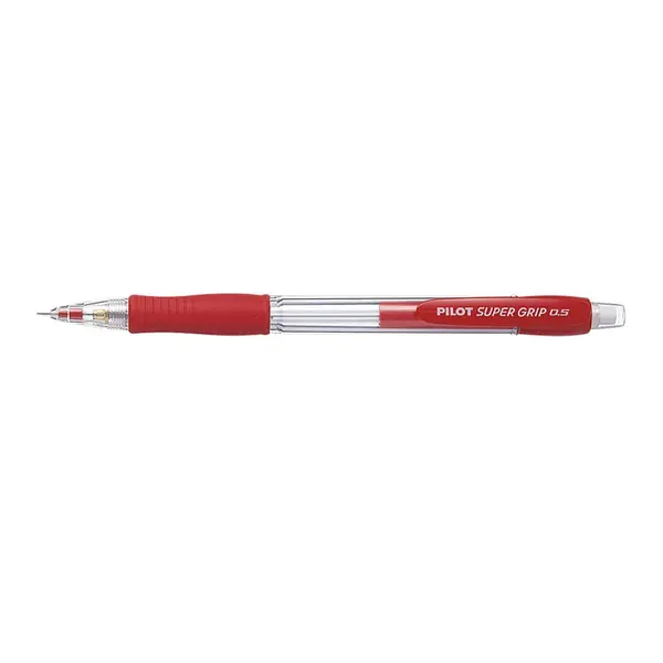 Set 12 creioane mecanice Pilot Super Grip 0.5 mm diverse culori Set 12 creioane mecanice Pilot Super Grip 0.5 mm diverse culori rosu
