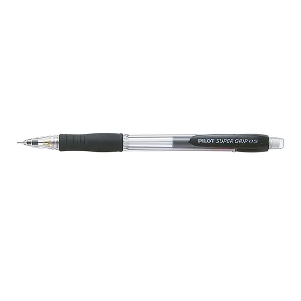 Set 12 creioane mecanice Pilot Super Grip 0.5 mm diverse culori Set 12 creioane mecanice Pilot Super Grip 0.5 mm diverse culori negru