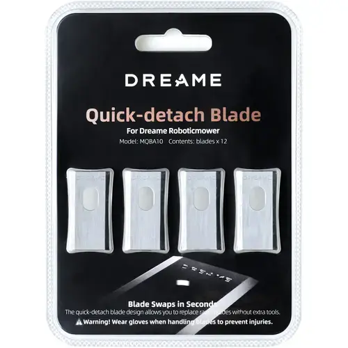 Set 12 lame Dreame MQBA10, compatibile cu robot de tuns gazon Dreame A1 / A1 Pro / A2