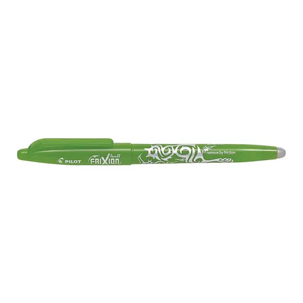 Set 12 rollere cu cerneala Pilot Frixion Ball diverse culori 0.7 mm cu capac Set 12 rollere cu cerneala Pilot Frixion Ball diverse culori 0.7 mm cu capac Verde deschis