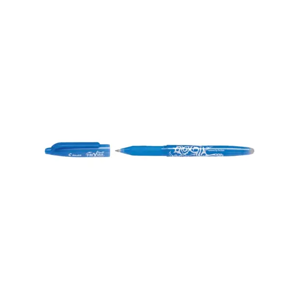 Set 12 rollere cu cerneala Pilot Frixion Ball diverse culori 0.7 mm cu capac Set 12 rollere cu cerneala Pilot Frixion Ball diverse culori 0.7 mm cu capacAlbastru Celest