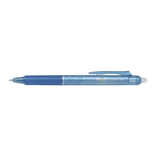 Set 12 rollere cu cerneala Pilot Frixion Clicker diverse culori 0.5 mm Set 12 rollere cu cerneala Pilot Frixion Clicker diverse culori 0.5 mm bleu