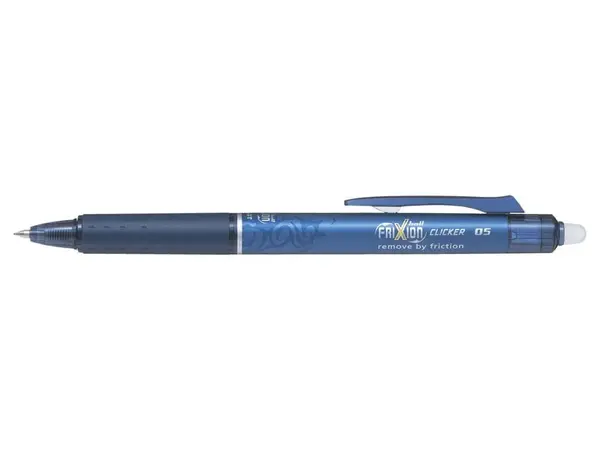 Set 12 rollere cu cerneala Pilot Frixion Clicker diverse culori 0.5 mm Set 12 rollere cu cerneala Pilot Frixion Clicker diverse culori 0.5 mm bleumarin