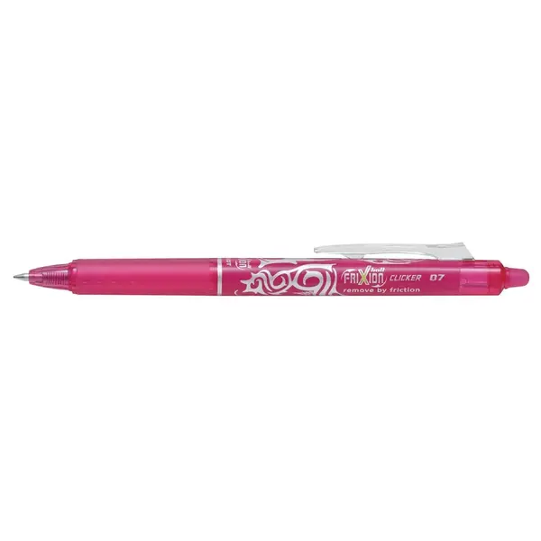 Set 12 rollere cu cerneala Pilot Frixion Clicker diverse culori 0.7 mm Set 12 rollere cu cerneala Pilot Frixion Clicker diverse culori 0.7 mm roz