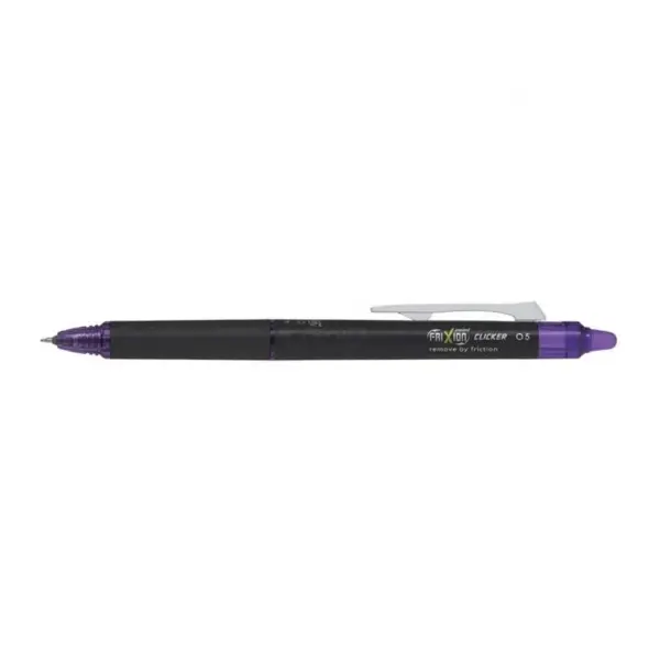 Set 12 rollere cu cerneala Pilot Frixion Clicker Point diverse culori 0.5 mm Set 12 rollere cu cerneala Pilot Frixion Clicker Point diverse culori 0.5 mmviolet
