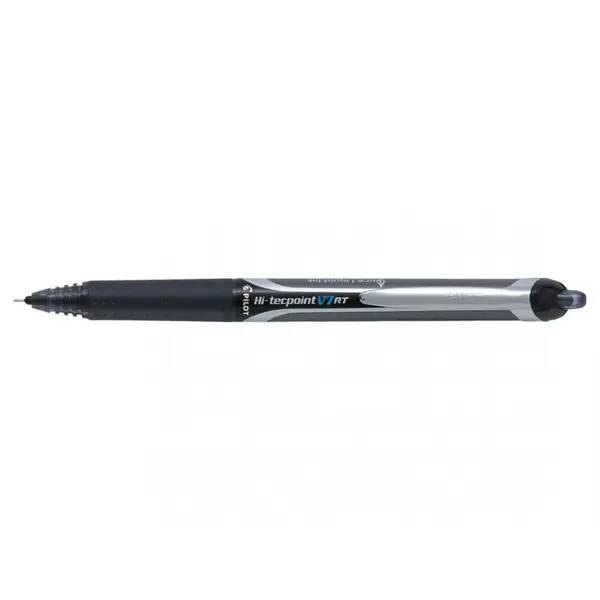 Set 12 rollere cu cerneala Pilot V7 Hi-Tecpoint RT diverse culori 0.7 mm cu click Set 12 rollere cu cerneala Pilot V7 Hi-Tecpoint RT diverse culori 0.7 mm cu click negru