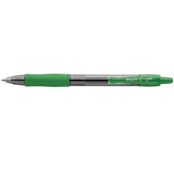 Set 12 rollere cu gel Pilot Begreen G-2+ diverse culori 0.5 mm cu click Set 12 rollere cu gel Pilot Begreen G-2+ diverse culori 0.5 mm cu click verde