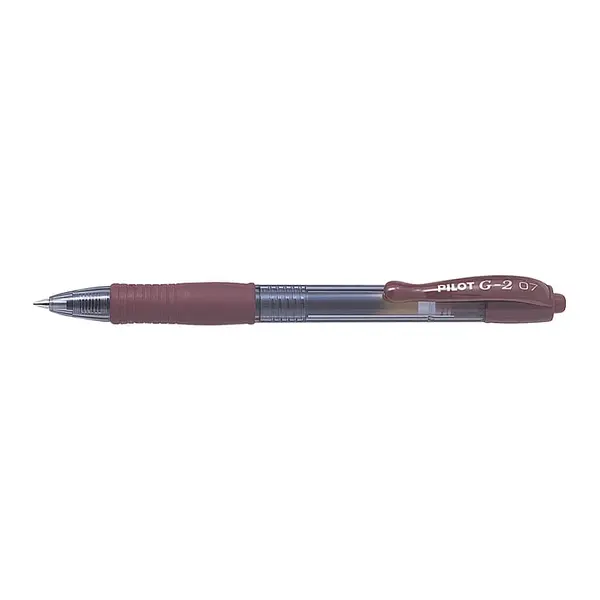 Set 12 rollere cu gel Pilot G-2 Pilot diverse culori 0.7 mm cu click Set 12 rollere cu gel Pilot G-2 Pilot diverse culori 0.7 mm cu click caramel