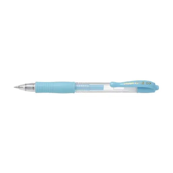 Set 12 rollere cu gel Pilot Pastel G-2 diverse culori 0.7 mm cu click Set 12 rollere cu gel Pilot Pastel G-2 diverse culori 0.7 mm cu click bleu