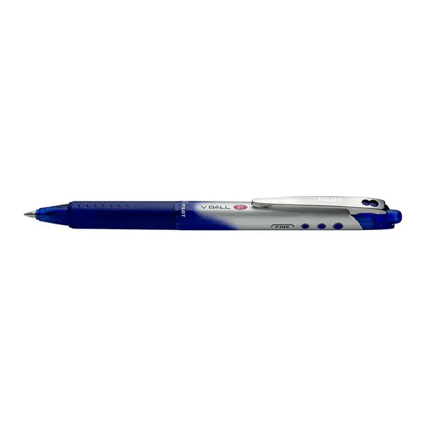 Set 12 rollere Pilot V-ball RT 0.5 mm cu click Set 12 rollere Pilot V-ball RT 0.5 mm cu click albastru