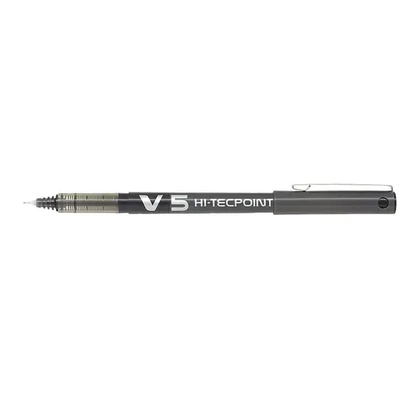 Set 12 rollere Pilot V5 Hi-Tecpoint diverse culori 0.5 mm cu capac Set 12 rollere Pilot V5 Hi-Tecpoint diverse culori 0.5 mm cu capac negru