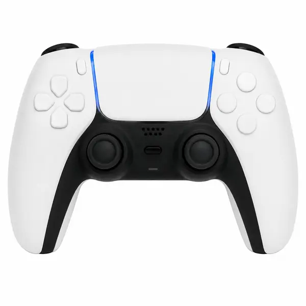 Set 12 Squishy Controller Alb Antistres, 15 cm - Jucării Soft Slow Rising pentru Copii și Gameri
