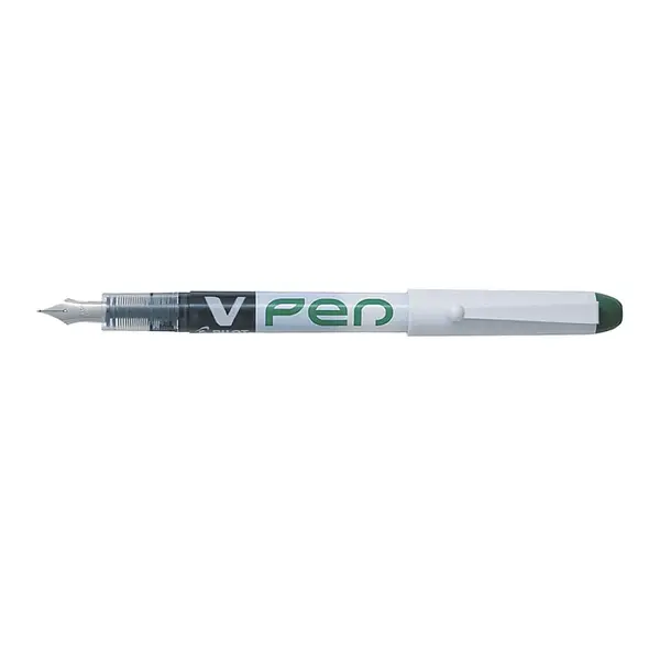 Set 12 stilouri Pilot V-Pen Erasable 0.5 mm culori diverse Set 12 stilouri Pilot V-Pen Erasable 0.5 mm culori diverse verde