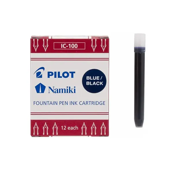 Set 12 x 12 buc rezerve cerneala Pilot bleumarin Set 12 x 12 buc rezerve cerneala Pilot bleumarin