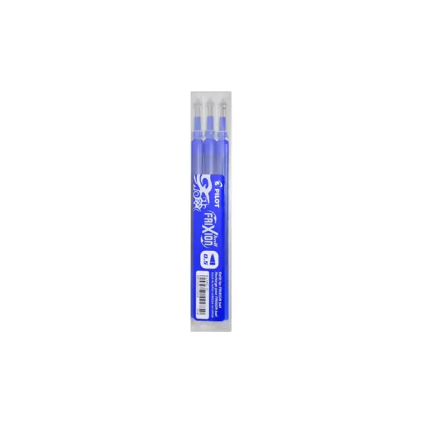 Set 12 x 3 rezerve Roller Pilot Frixion Ball & Clicker 0.5 mm diverse culori Set 12 x 3 rezerve Roller Pilot Frixion Ball & Clicker 0.5 mm diverse culori albastru