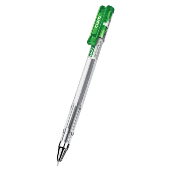 Set 12 x Pix cu Gel, Varf 0.6 mm, Verde, Claro