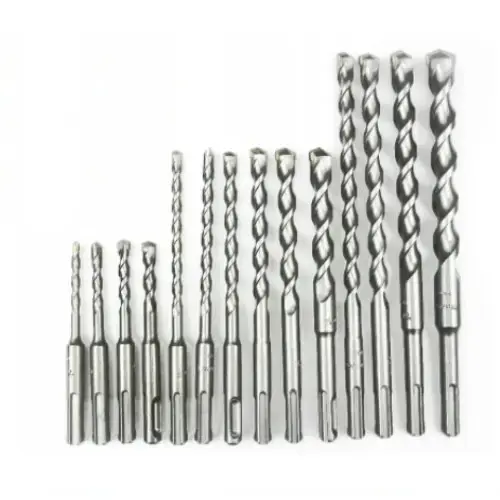 Set 14 burghie pentru beton SDS+, Makita D-71956, Argintiu