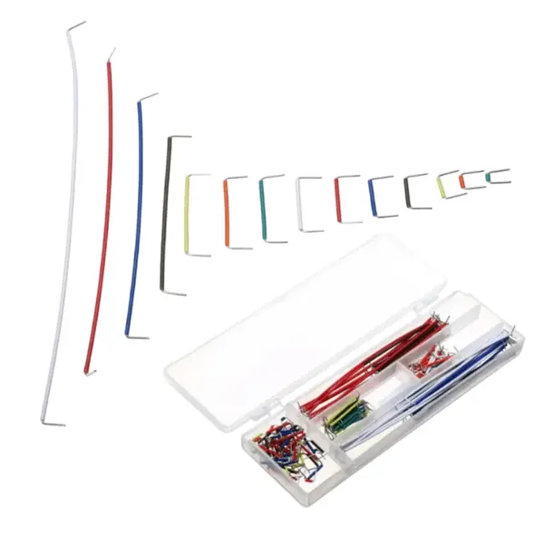 Set 140 cabluri jumper pentru Breadboard, Bitmi 11693
