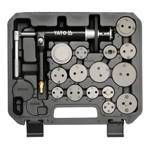Set 16 piese pentru cilindri de frana, Yato YT-0671, Otel Carbon