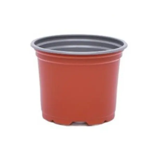 Set 16 x Ghiveci Productie, Sectiune Rotunda, 17 cm / 2000 cc, TC Gri, P175128