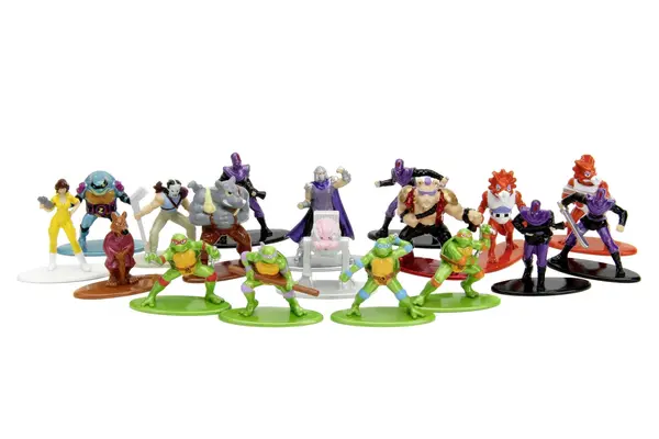 Set 18 figurine metalice - Testoasele Ninja | Jada Toys