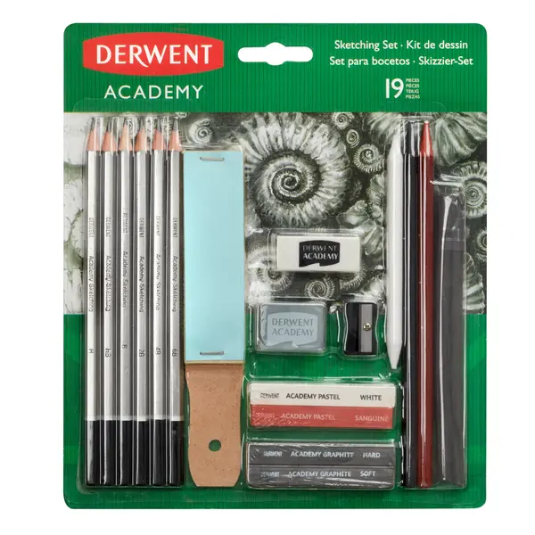 Set 19 buc creioane pentru schite Derwent Academy Set 19 buc creioane pentru schite Derwent Academy