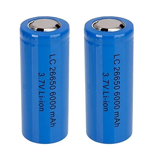 Set 2 Acumulator 26650 ART FAT BLUE 6800mAH 3.7V